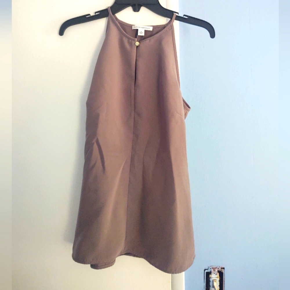 Banana Republic Mauve Halter Top